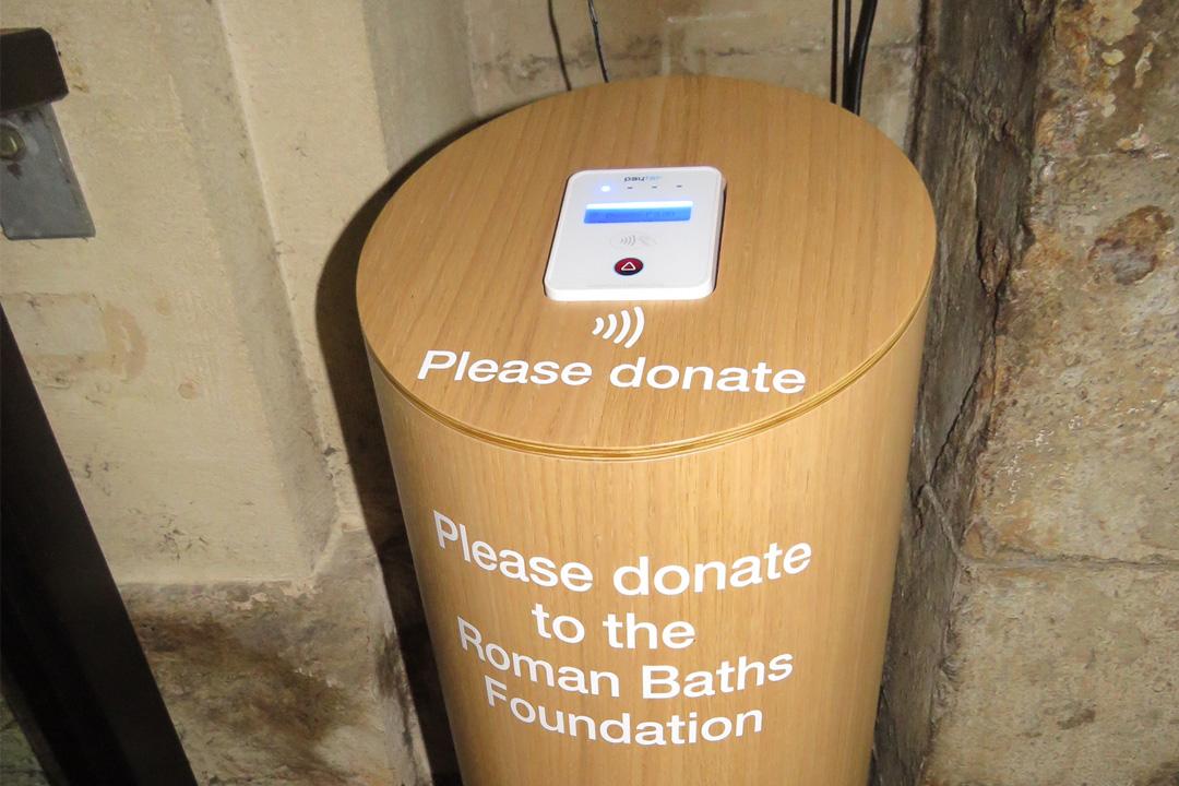 donation terminal Roman baths